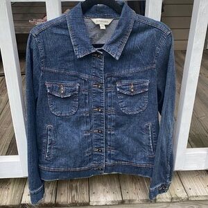 St. John’s Bay Jean Jacket, size L